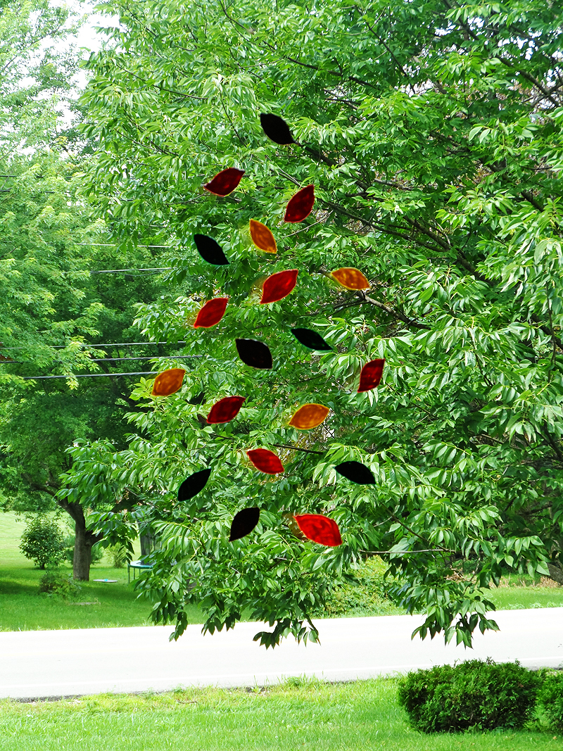 Fall Tree Window Clings - KixCereal.com