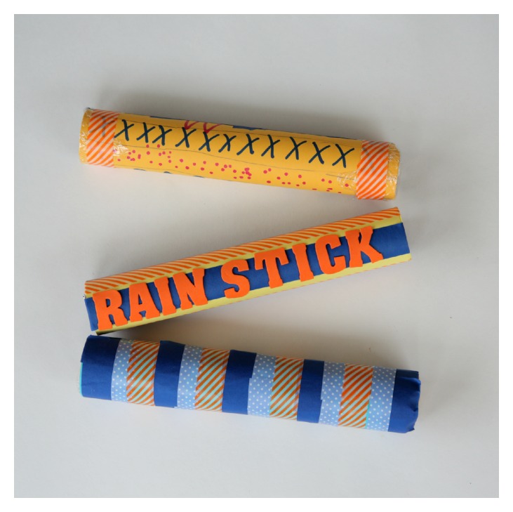 Recycled Craft Make a Rainstick Kix Cereal