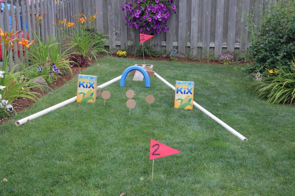 Mini Golf in the Backyard