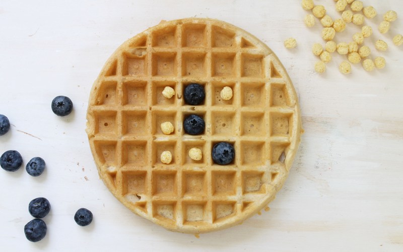 Pancake Waffle Tic Tac Toe Board | Clay Tic Tac Toe Game