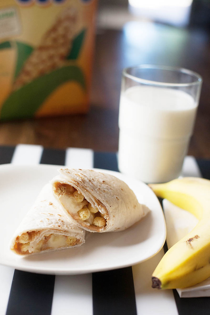 5Minute Breakfast Kix Cereal Breakfast Burrito · Kix Cereal