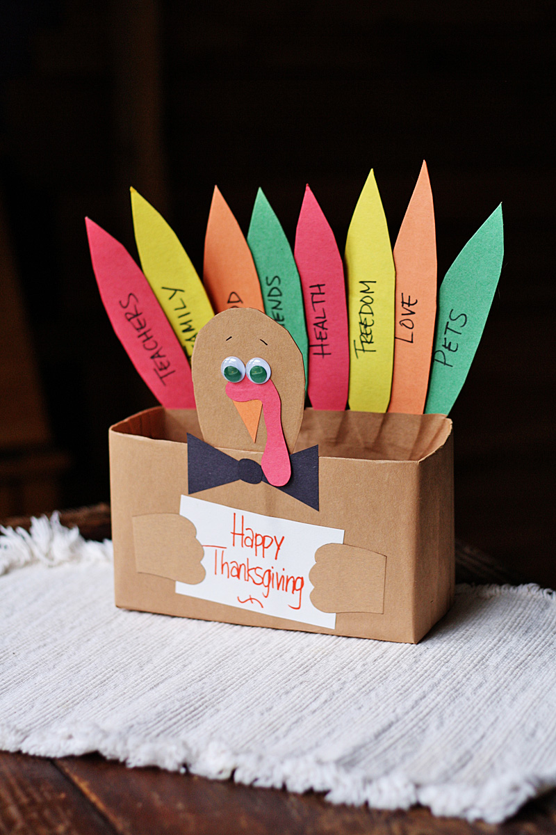 Cereal Box Thankful Turkey by @amandaformaro for Kix Cereal