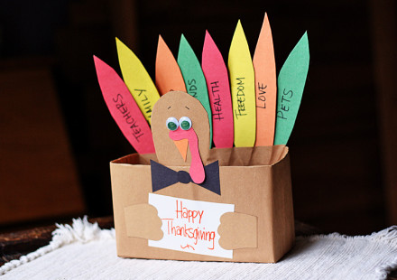 Cereal Box Thankful Turkey by @amandaformaro for Kix Cereal