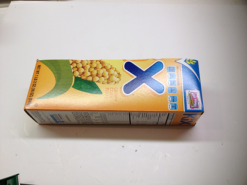 Cereal Box Thankful Turkey by @amandaformaro for Kix Cereal