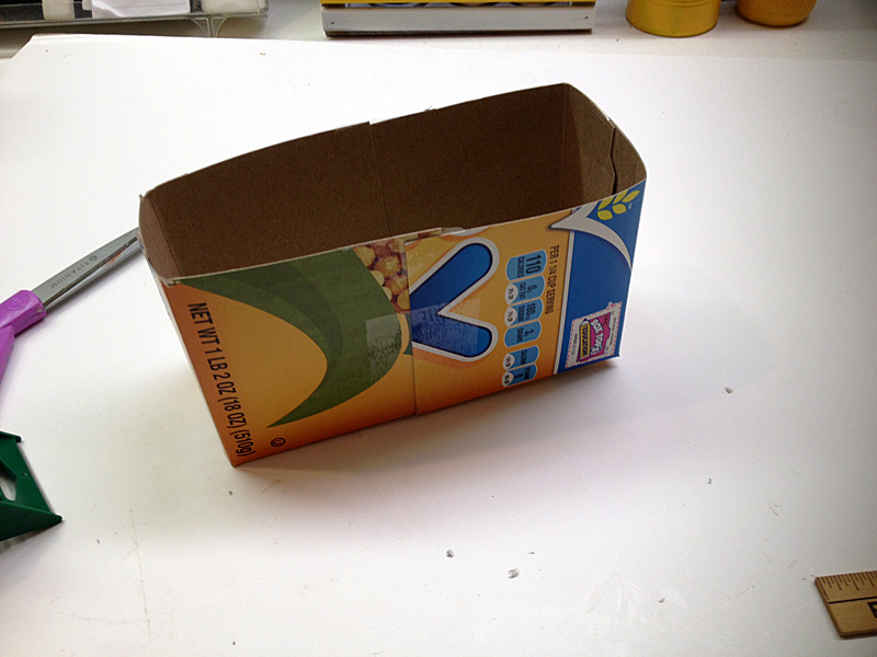Cereal Box Thankful Turkey by @amandaformaro for Kix Cereal