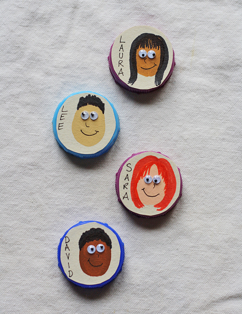 Plastic Lid Diversified Friends by @amandaformaro for Kix Cereal