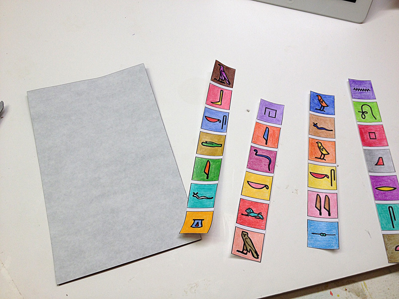 Hieroglyphic Alphabet Magnets @amandaformaro Kix Cereal