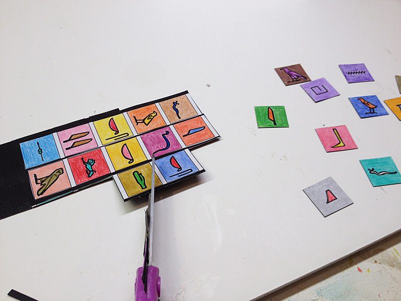 Hieroglyphic Alphabet Magnets @amandaformaro Kix Cereal