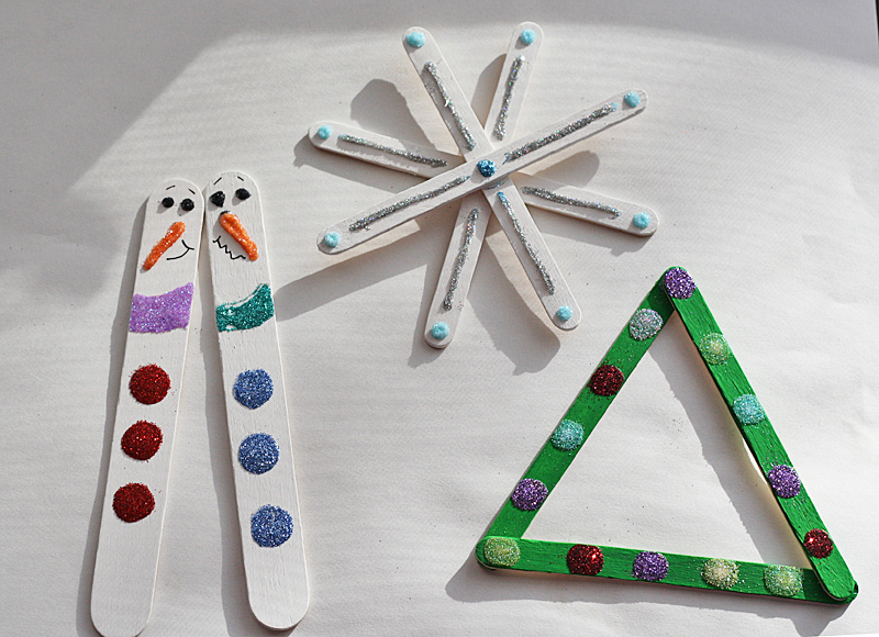 3 Glittery Craft Sticks Projects by @amandaformaro for Kix Cereal