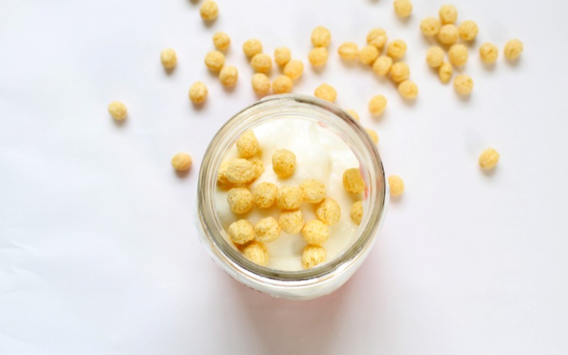 4 Mason Jar On-The-Go Kid Snacks and Treats · Kix Cereal