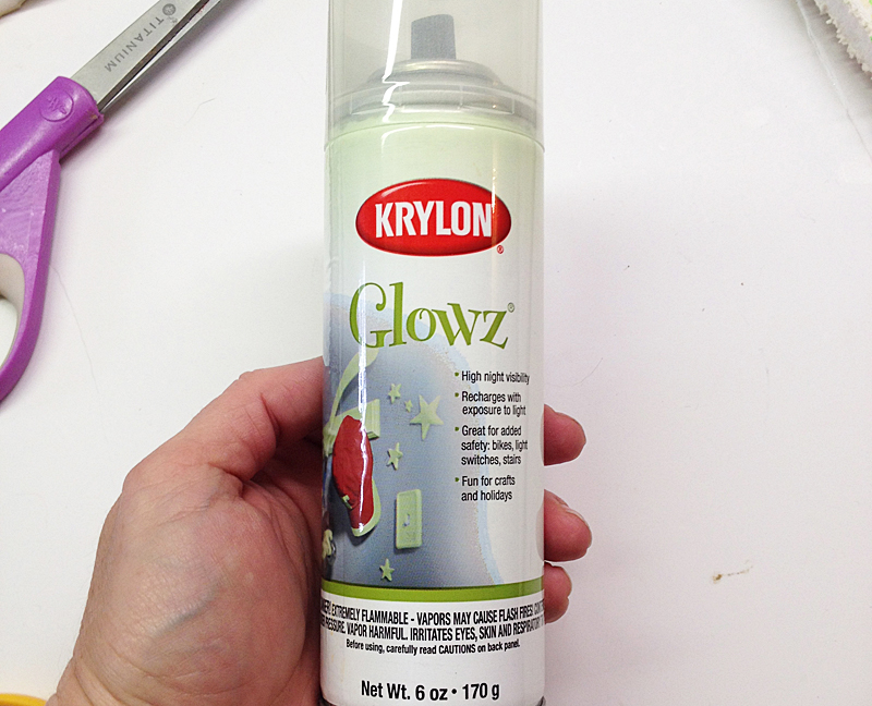 krylon glowz glow in the dark spray paint