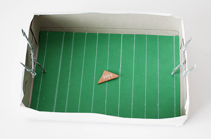 DIY Cereal Box Paper Football Arena · Kix Cereal