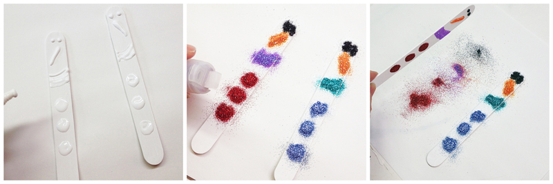 3 Glittery Craft Sticks Projects by @amandaformaro for Kix Cereal