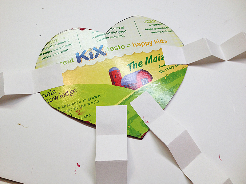 Make a Valentine Hug by @amandaformaro for Kix Cereal