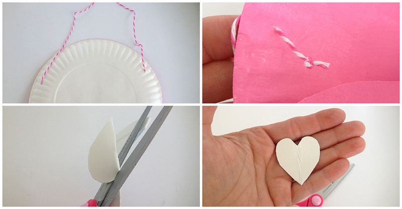 how to make a valentine's note holder