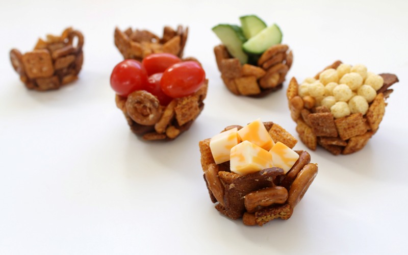 Party snack cups  Party snacks, Snack cups, Food