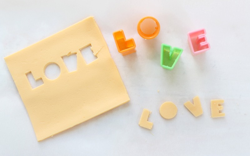 fondant letters cutters