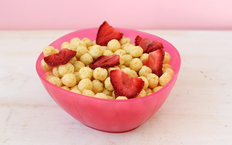kix strawberry valentine snack mix