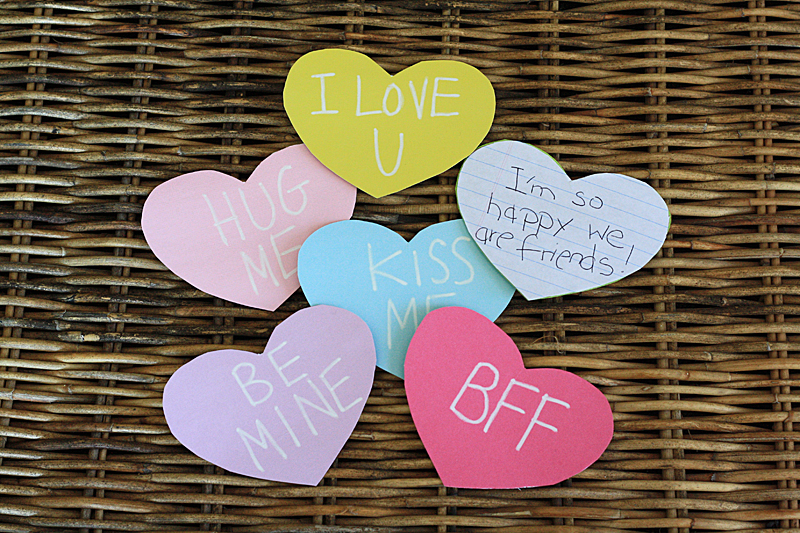 Kix Cereal Box Conversation Hearts 