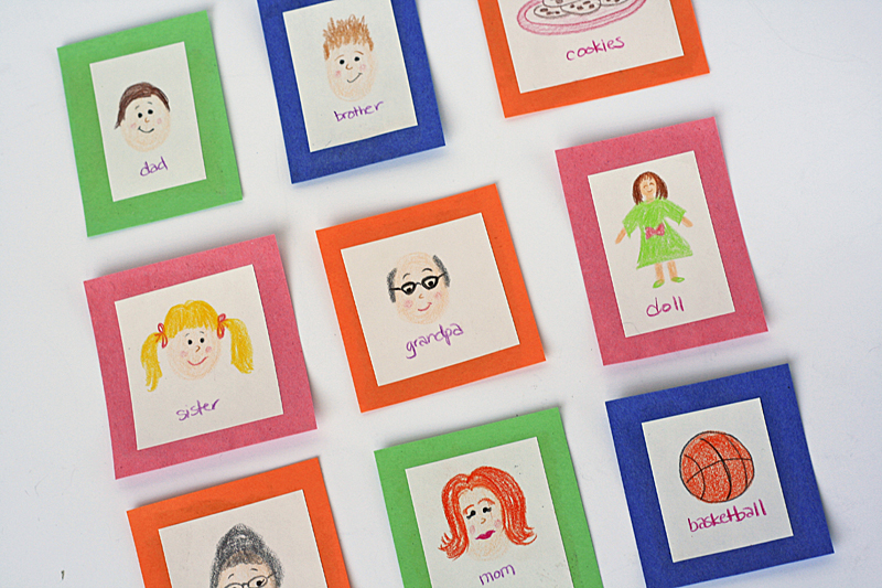 Family Memory Cards by @amandaformaro