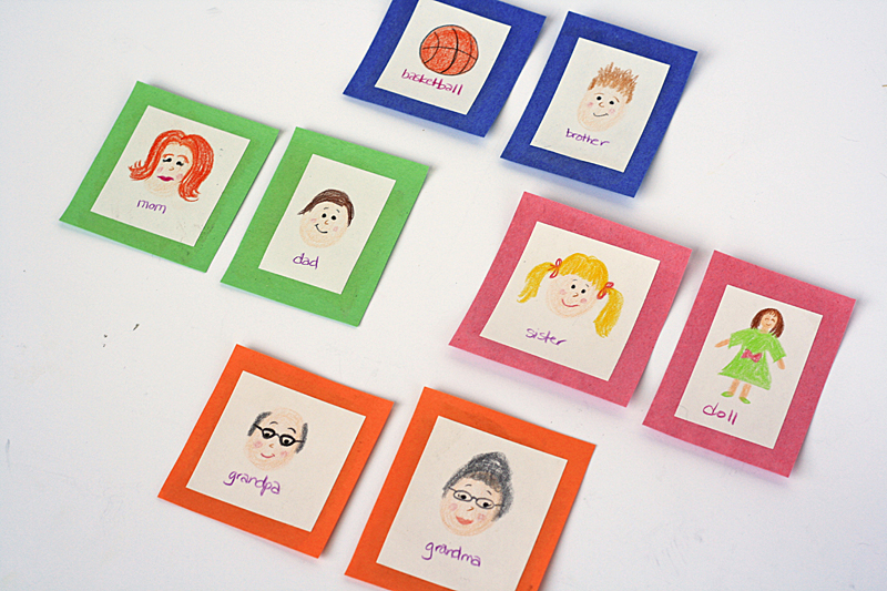 Family Memory Cards by @amandaformaro