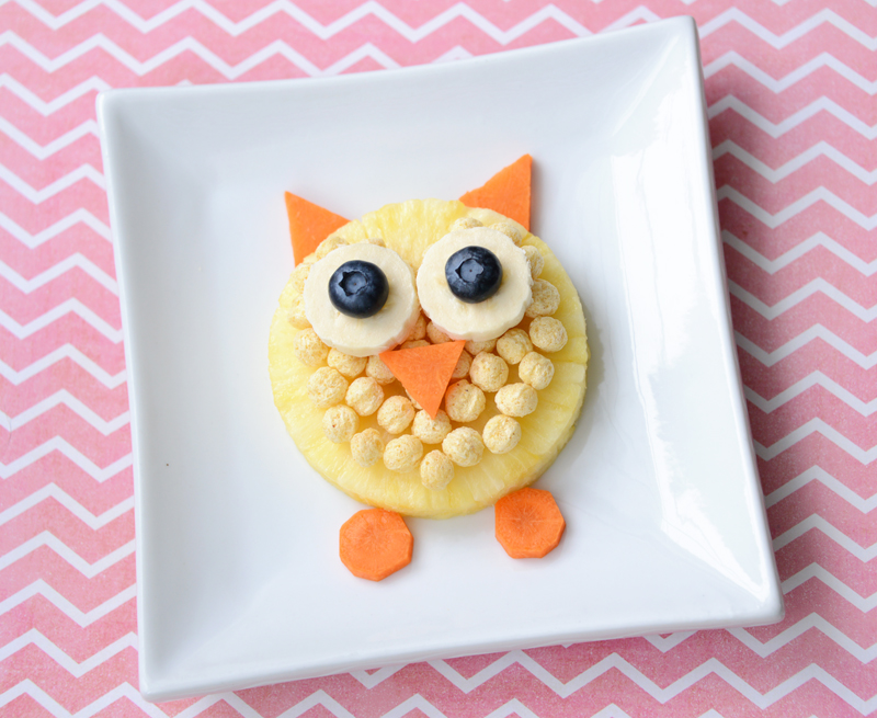 finished kix cereal owl food art snack