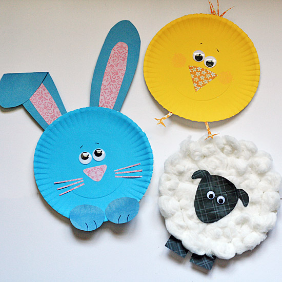 Paper plate easter crafts hotsell