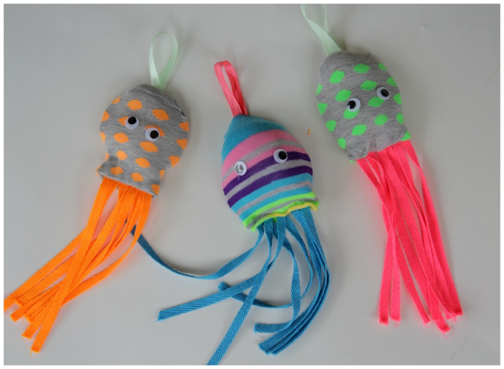 Sock octopus craft
