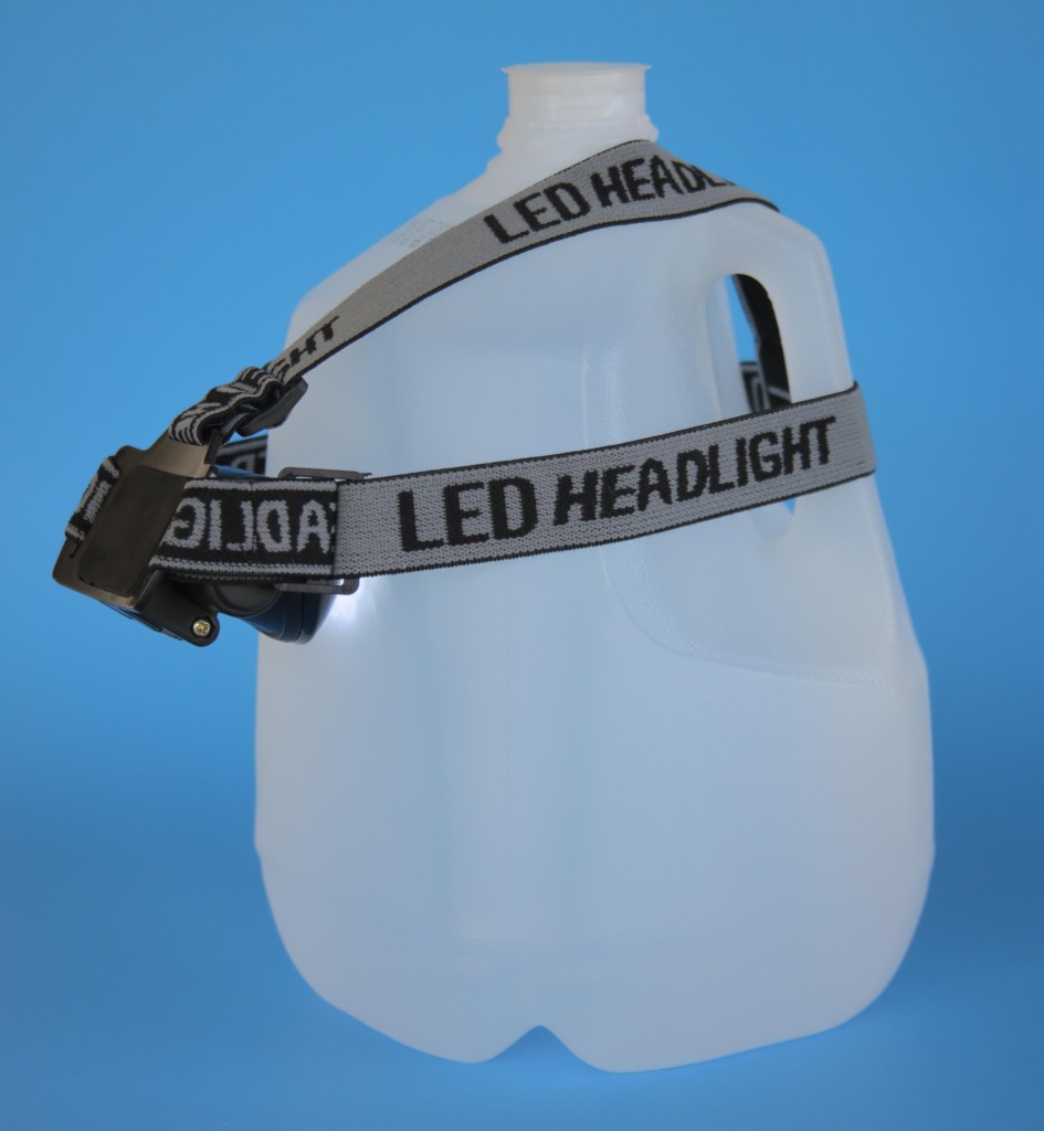 DIY Headlamp Lantern Idea