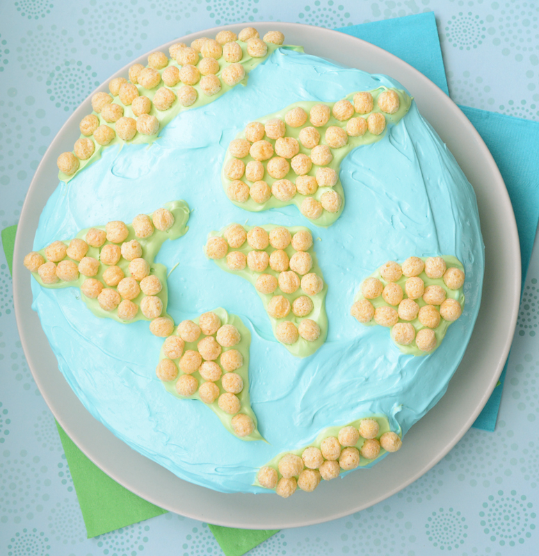 Kix Earth Day Cake recipe