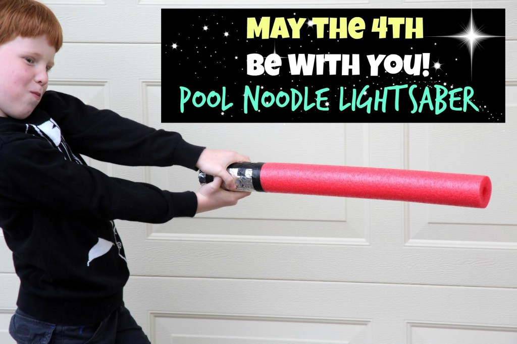 Star Wars Craft: Pool Noodle Lightsaber