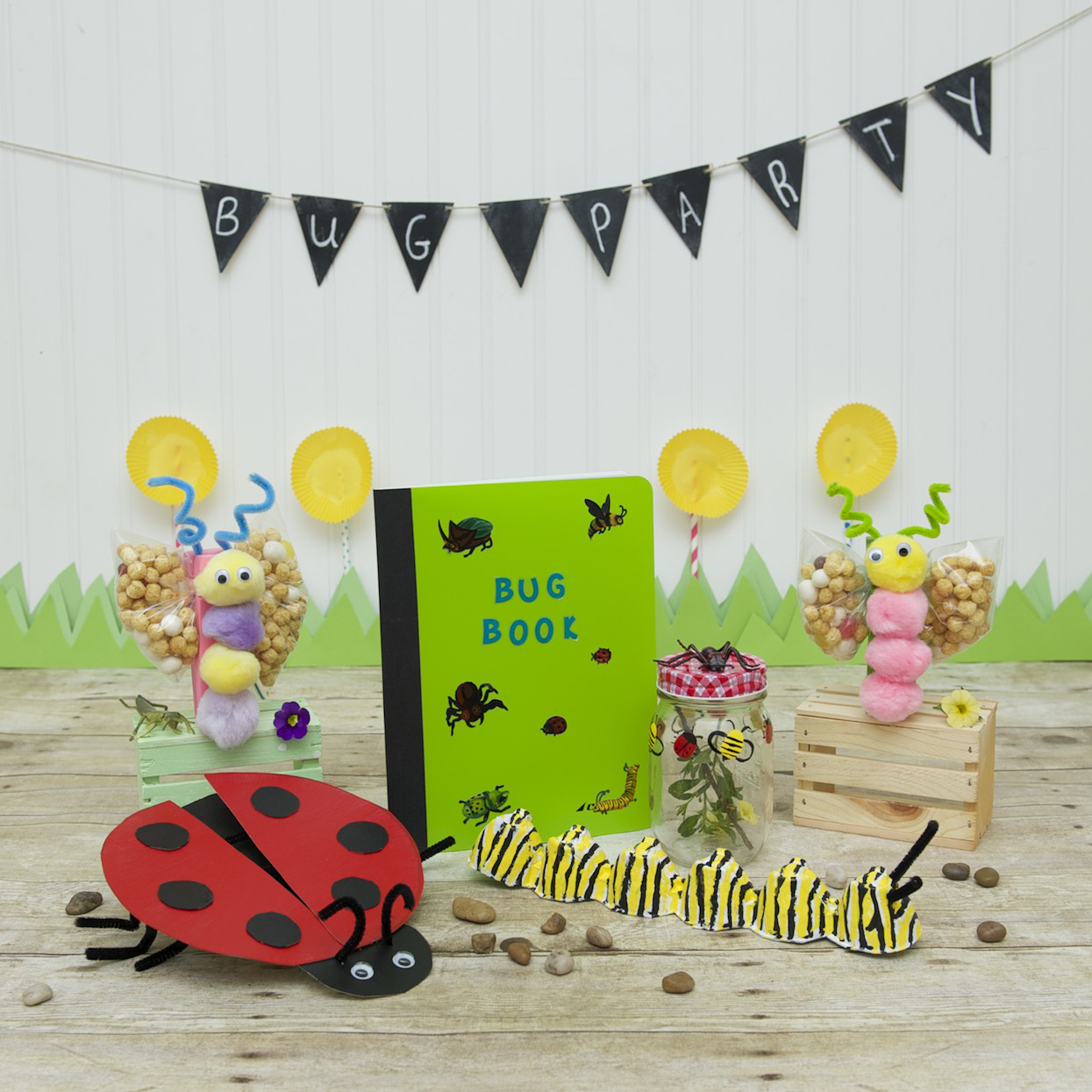 4 simple and fun insect crafts for a bug party