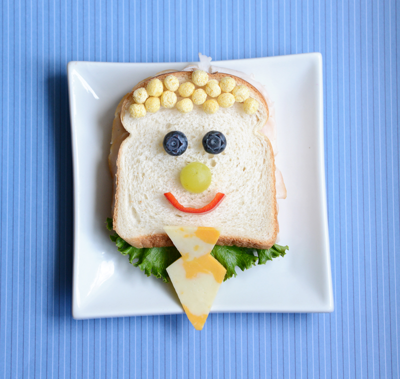 Kix Food Art Dad Sandwiches 8