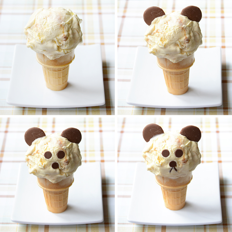 Kix Food Art Bear Ice Cream 3