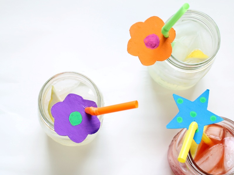 Cereal Box Straw Charms for Party Drinks · Kix Cereal