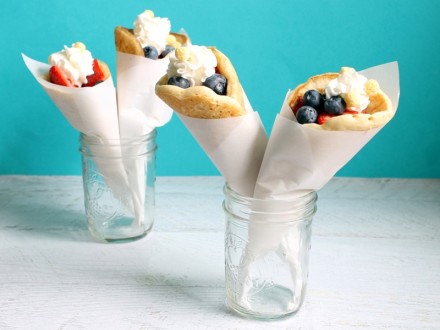 pancake cones