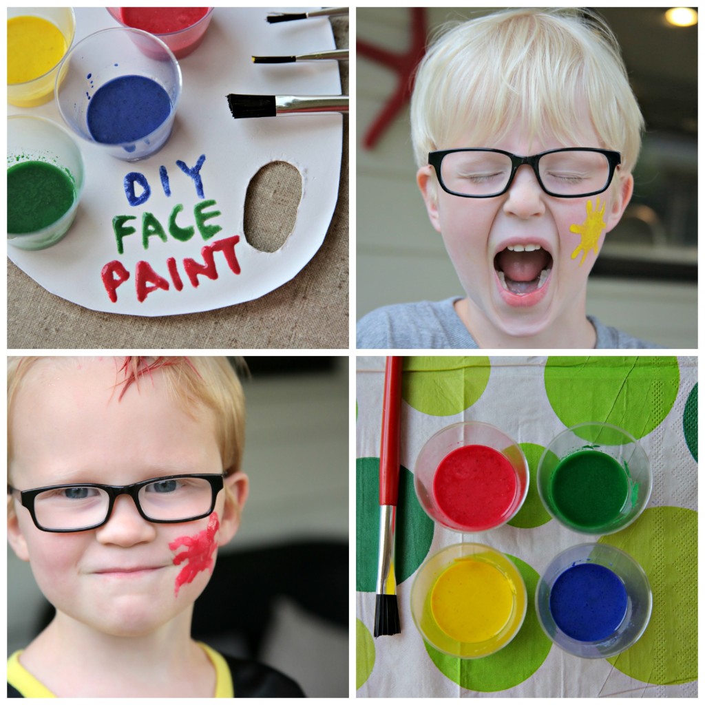 Easy Face Paint Recipe