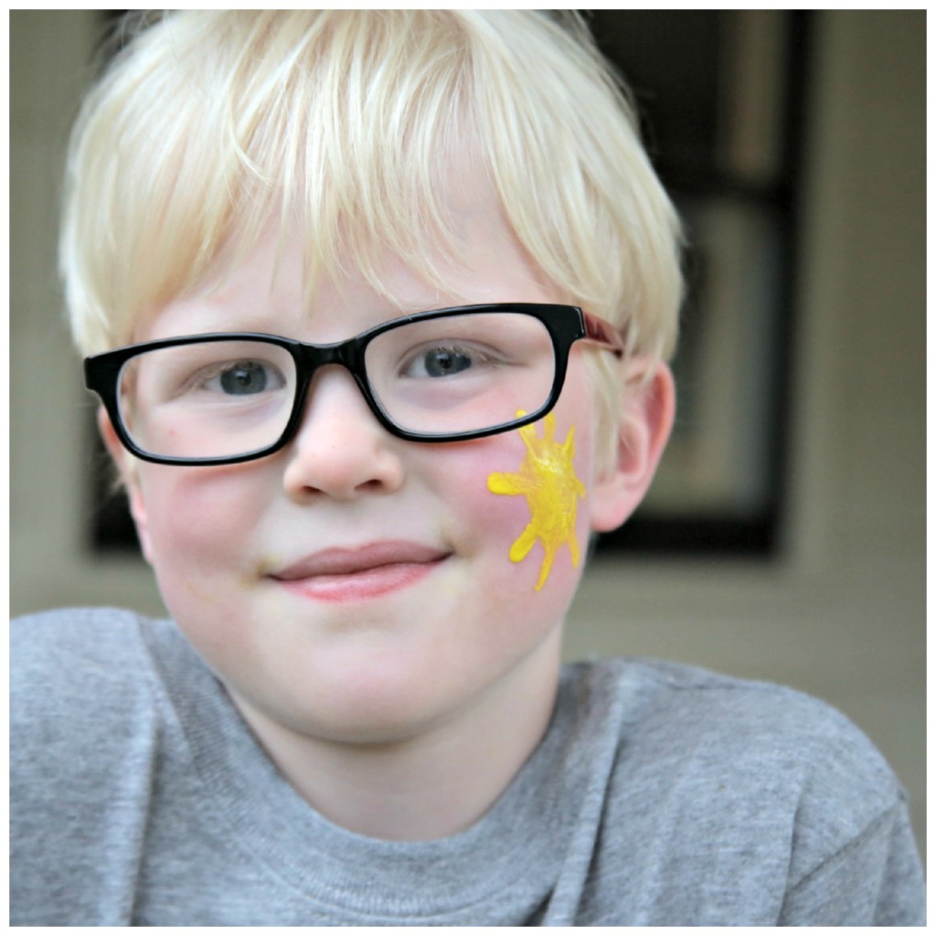 Easy DIY face paint recipe