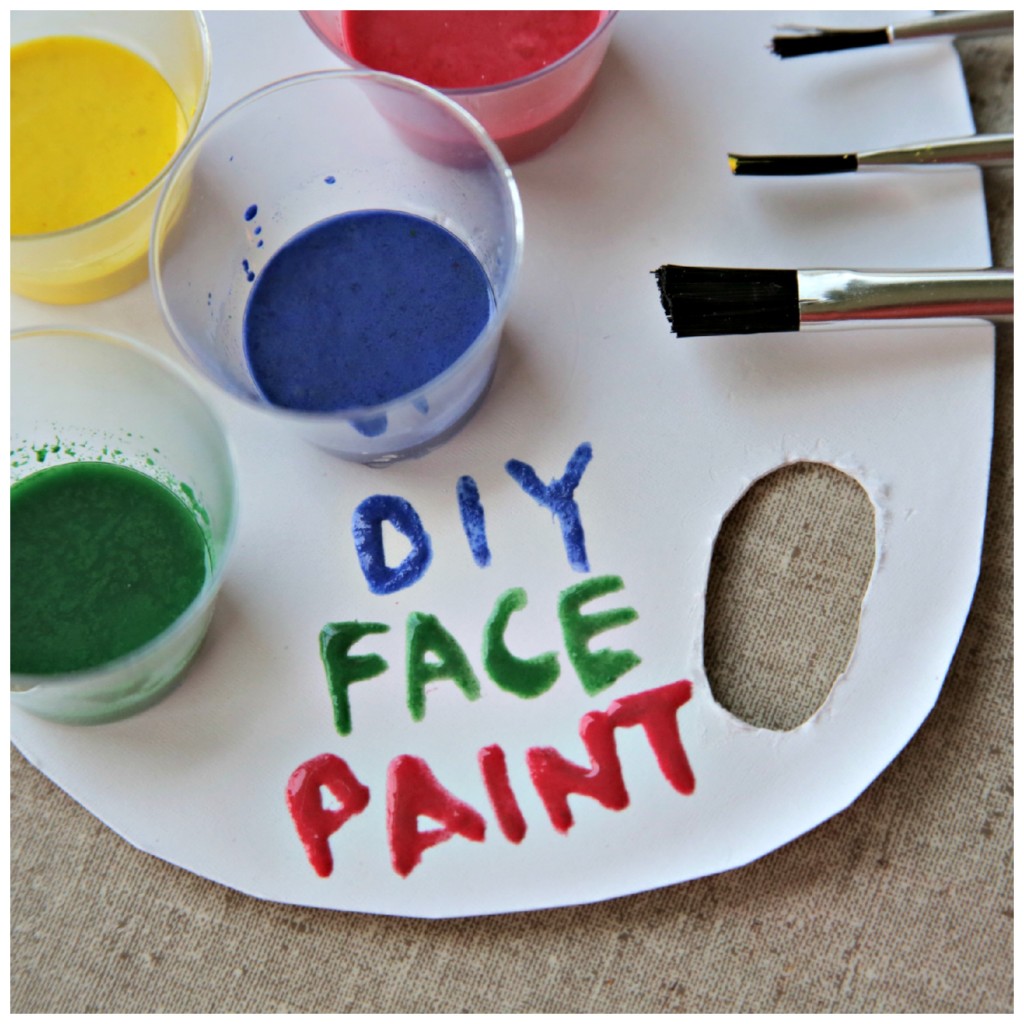 Easy Face Paint Recipe - only 3 ingredients