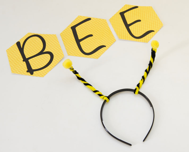 Headband bee antennas
