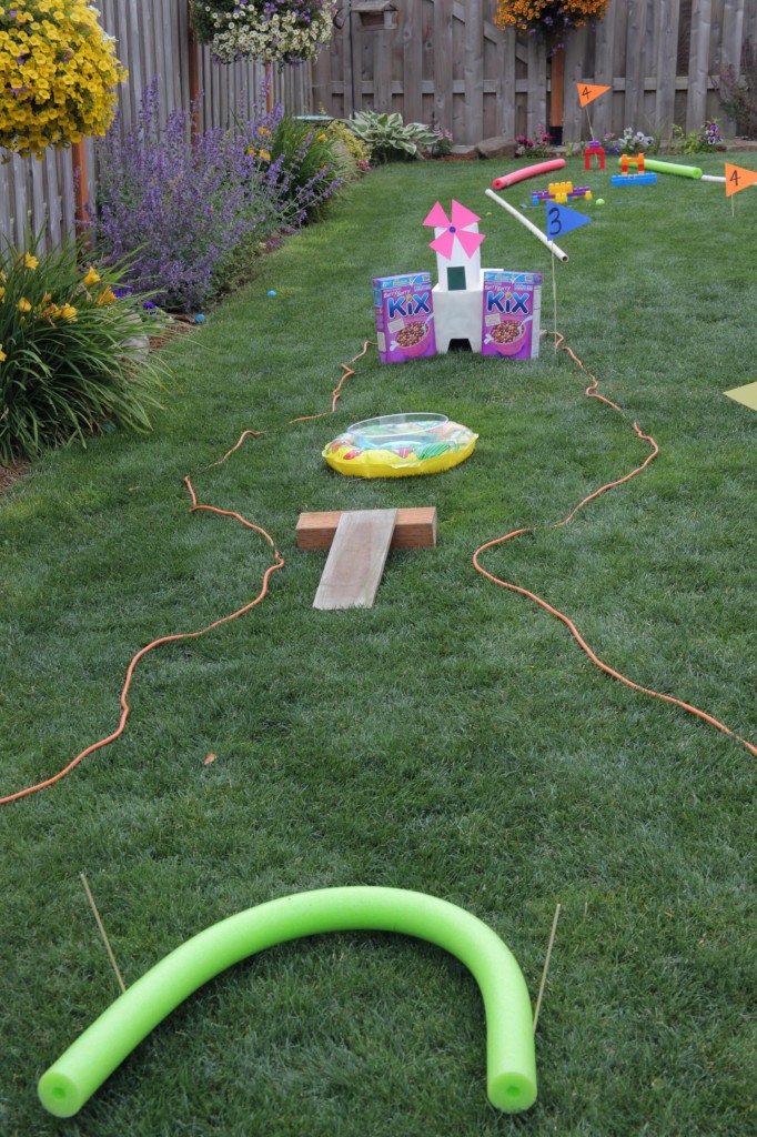 Backyard Mini Golf Course 