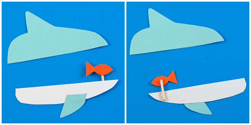 Clothespin Shark by Amanda Formaro