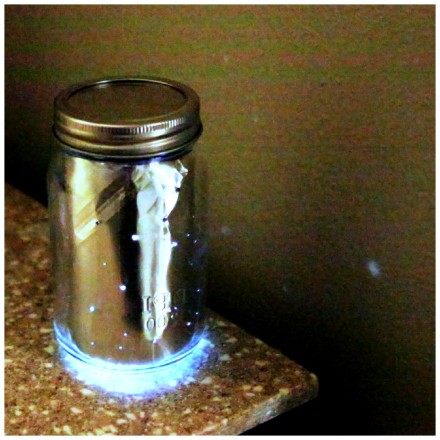 DIY Solar Constellation Jar