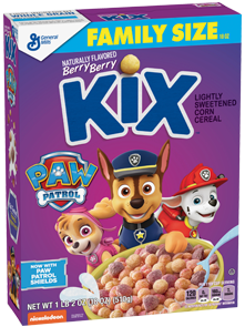 a box of berry kix cereal